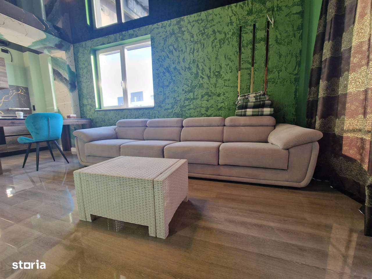 Mamaia Nord(Hanul Cu Peste)-2 camere, mobilat-utilat nou,etaj 4/5 lift-11