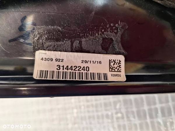 lusterko prawe volvo v40 2012- 8 pin 31442240 europa demontaz - 7