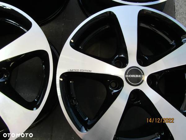 FELGI BORBET 7X16 ET40 5X112 LIMITED EDITION CC70640 FELGI VW  AUDI SEAT SKODA ZAMIENNIK - 7