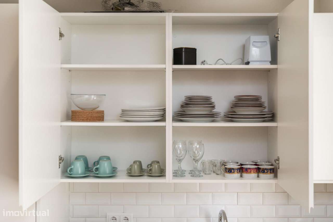 Apartamento T1 com jardim privado, na Rua Bonjardim-10