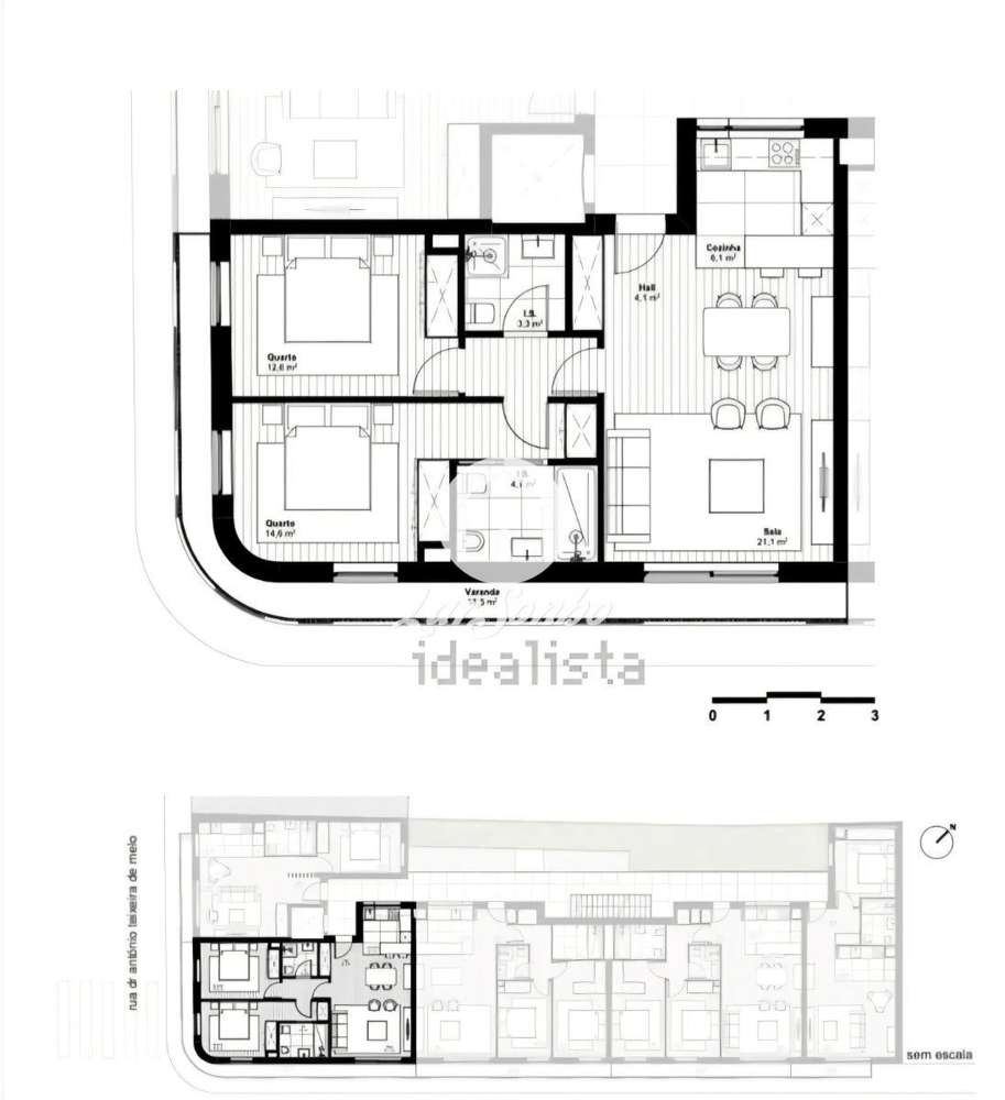 T2 praticamente Novo em Matosinhos-12