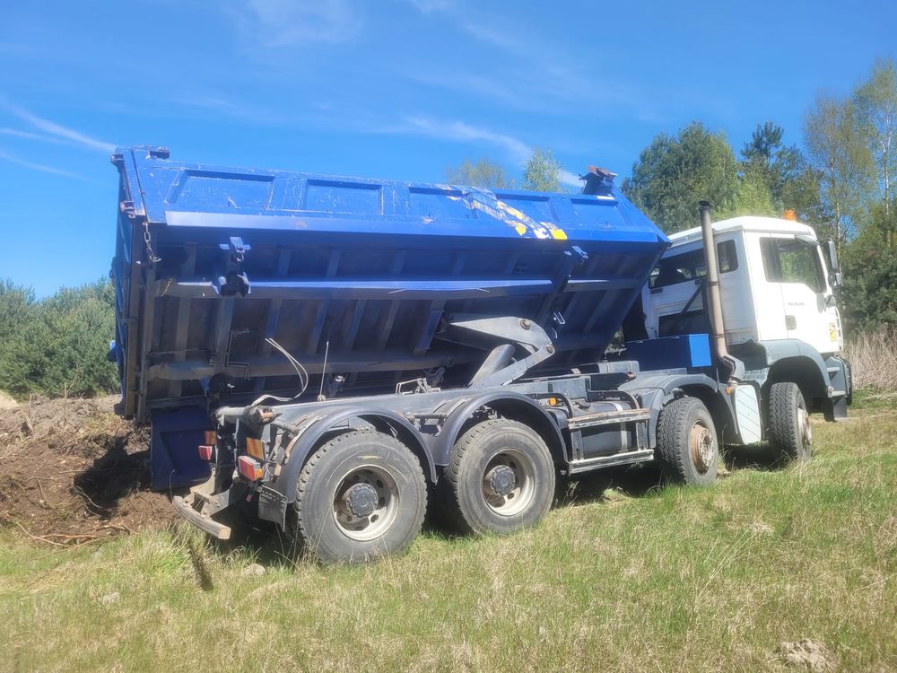 Man 8x4 wywrotka meiller wywrot hydroburta 35.390 2006