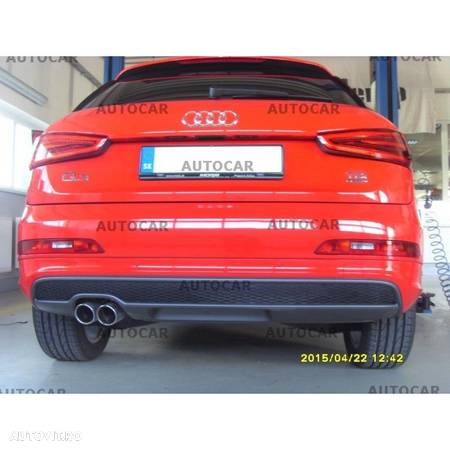 Carlig de remorcare pentru Audi Q3 SUV demontabil verticat- din 2011- - 29