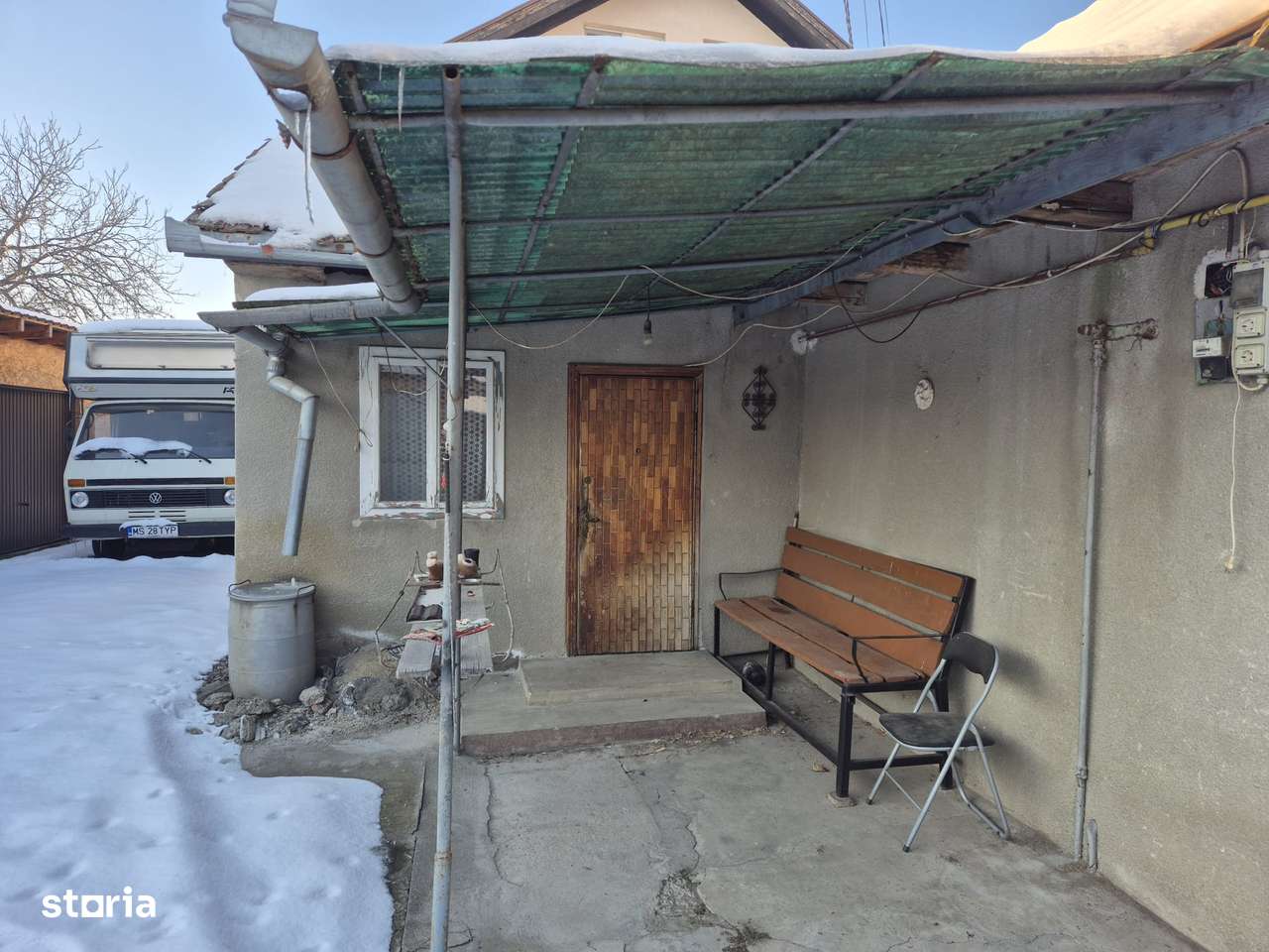 Vand  casa de demolat,proiect afacere,casa de locuit, Cristesti,Centru-0