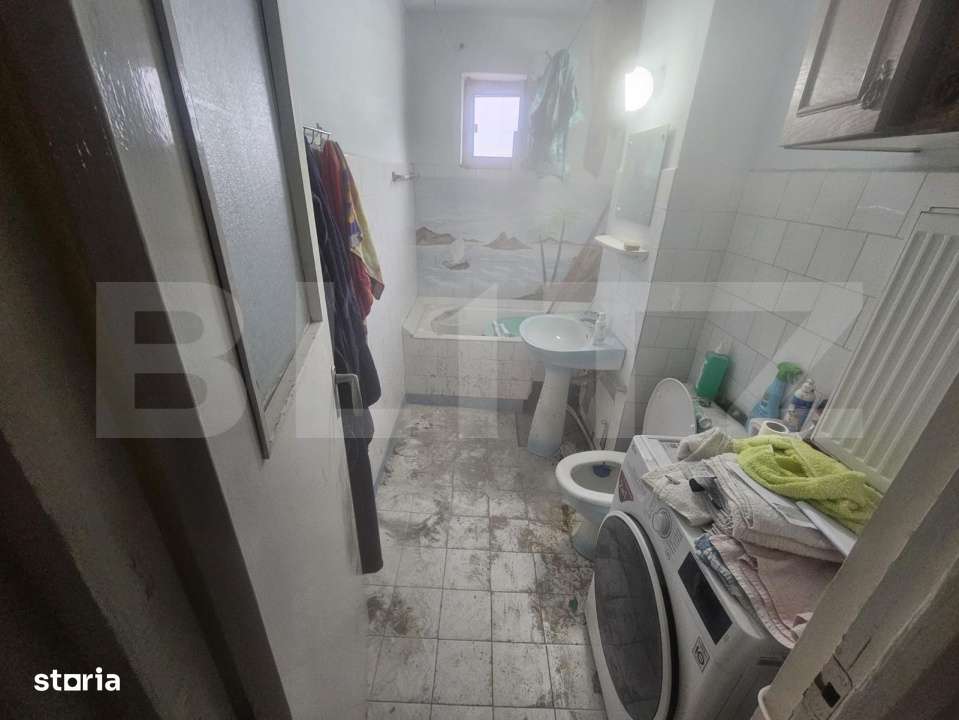 Apartament cu 2 camere, 55 mp, etajul 4, cu balcon si centrala - Deva - Imagine principală: 4/7