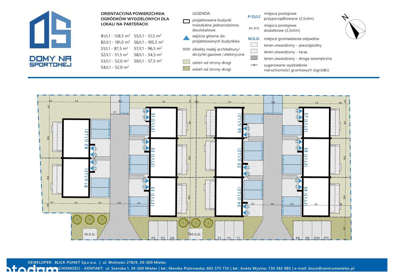 ostatnie Nowe mieszkania stan deweloperski Mielec ul. Sportowa-7