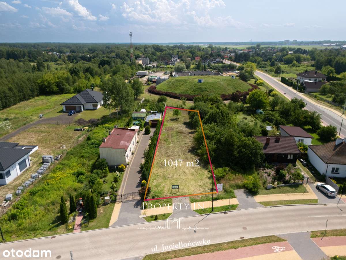 DZIAŁKA BUDOWLANA | 1047 M2 | DĘBLIN-JAGIELLOŃSKA - Pełny obrazek: 5/9