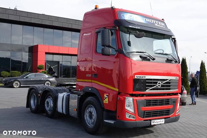 Volvo FH 500 / STANDARD / PUSHER / 3 OSIE / OŚ PODNOSZONA / 65 TON / PEŁNY ADR - 9