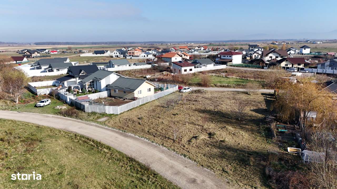 Teren intravilan 500 mp | Utilități | Certificat urbanism | Hărman - Imagine principală: 3/9