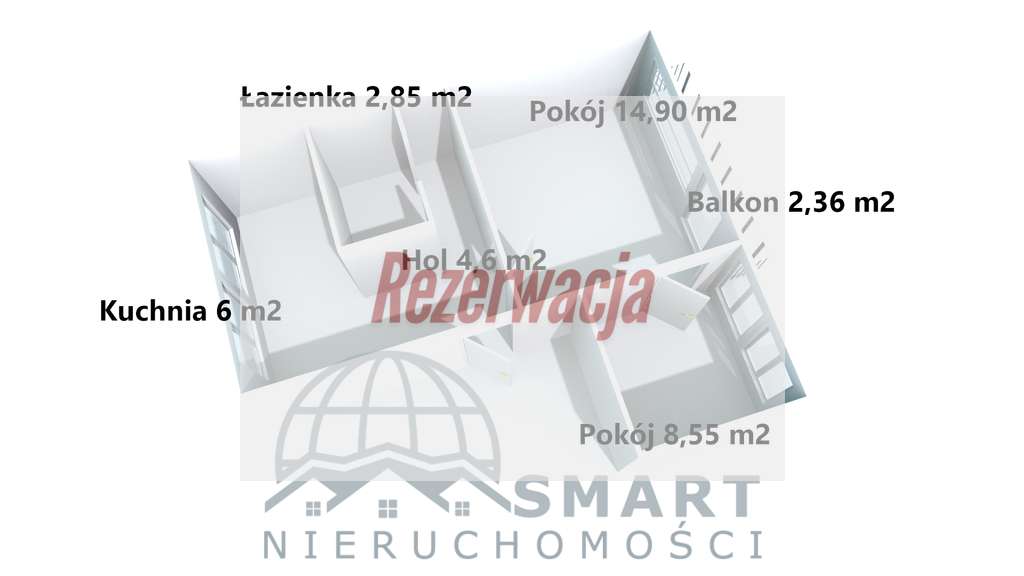 Rezerwacja !!! Przytulne 2 pokoje 36,91 m2-12