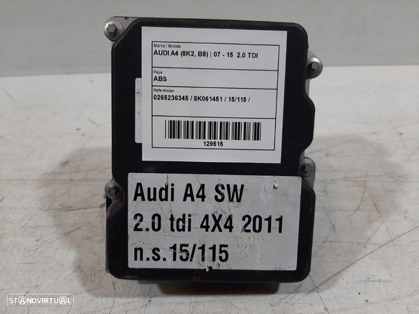 Abs Audi A4 (8K2, B8) - 3