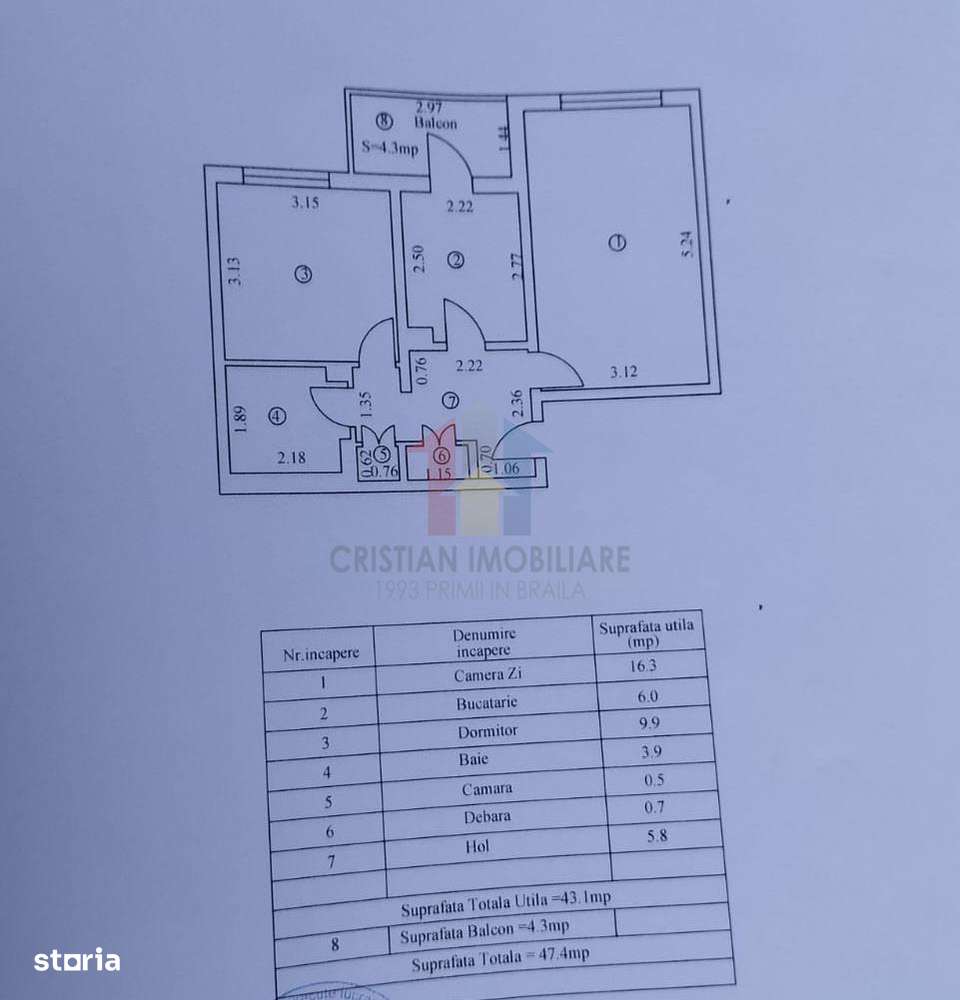 PARTER! Apartament 2 camere, Progresu - Imagine principală: 2/9