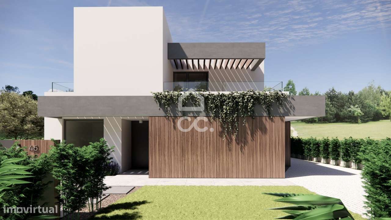 Moradia T4 com piscina, escritório e garagem  Ramalhal, Torres Vedras-4