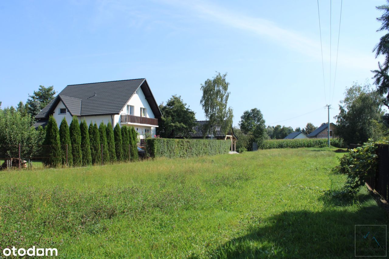 Gdów - działka budowlana blisko centrum.