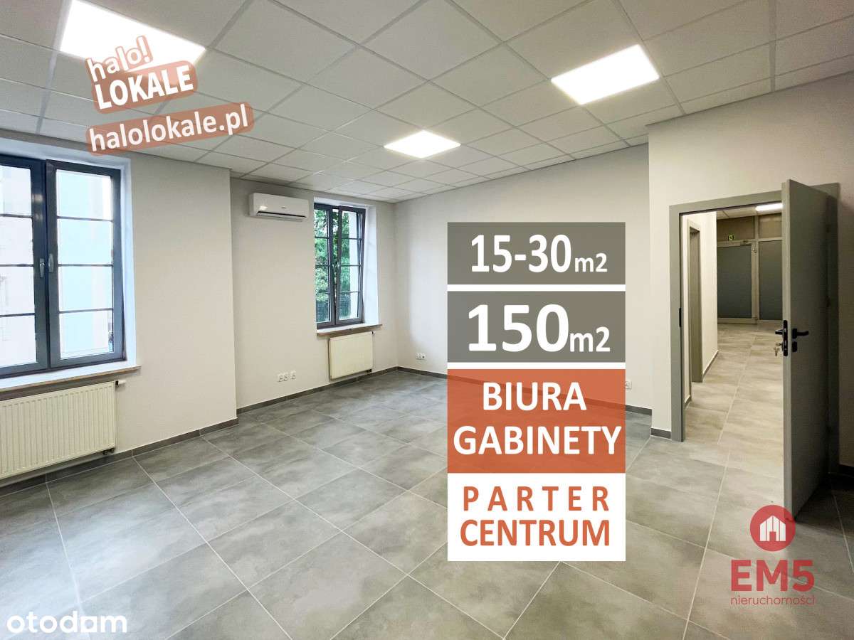 Biura, gabinety w centrum, parter