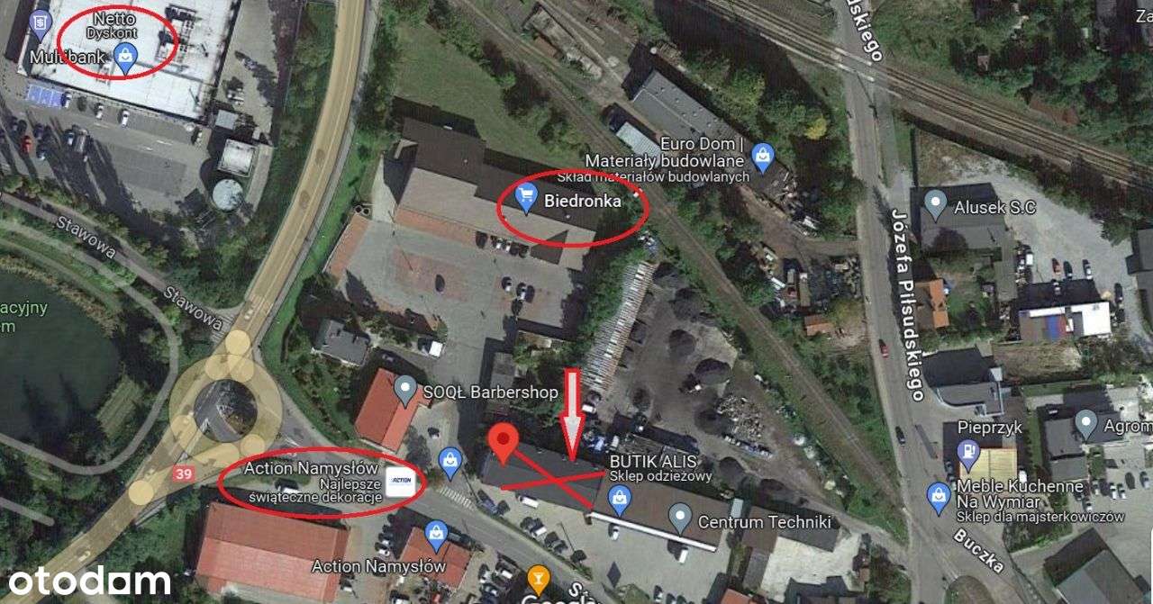 wynajmę lokal 410m2 w centrum Namysłowa - Pełny obrazek: 4/7