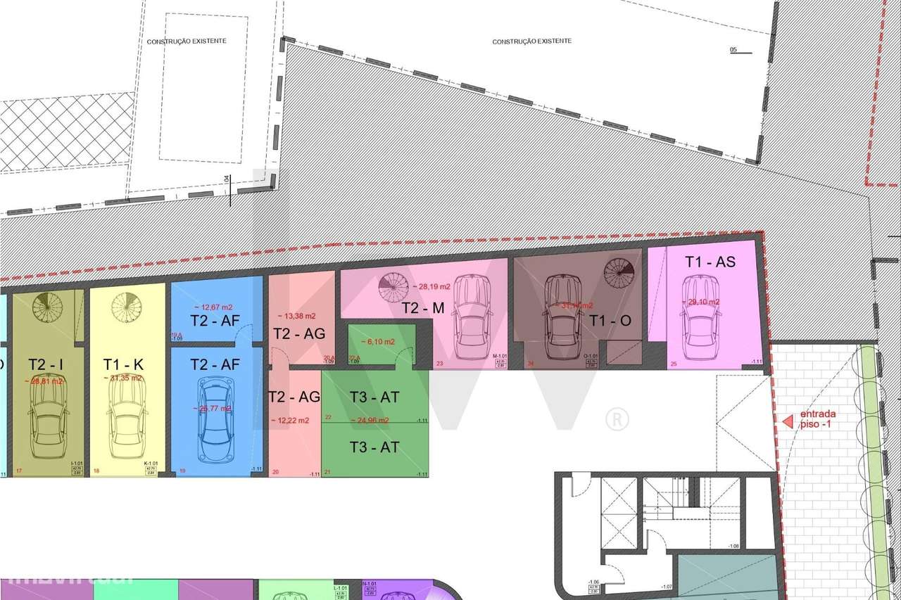 Apartamento T2 de Luxo com piscina privativa | Fração I | Condomínio T - Grande imagem: 2/42