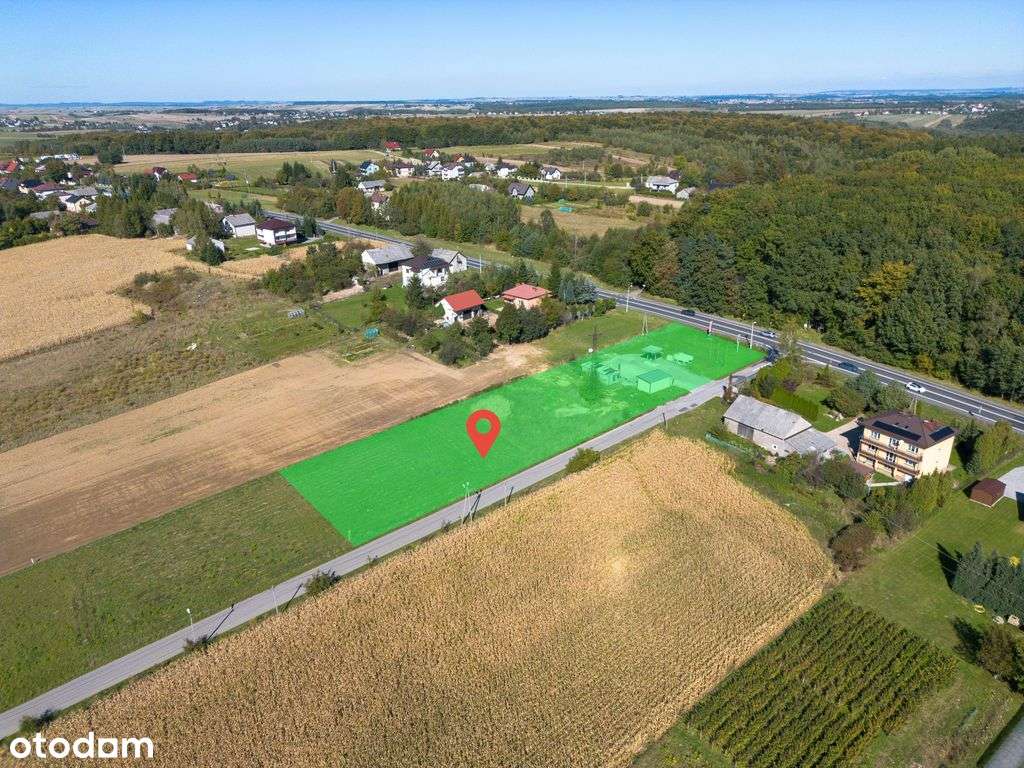 Na sprzedaż działka budowlana Jerzmanowice-4