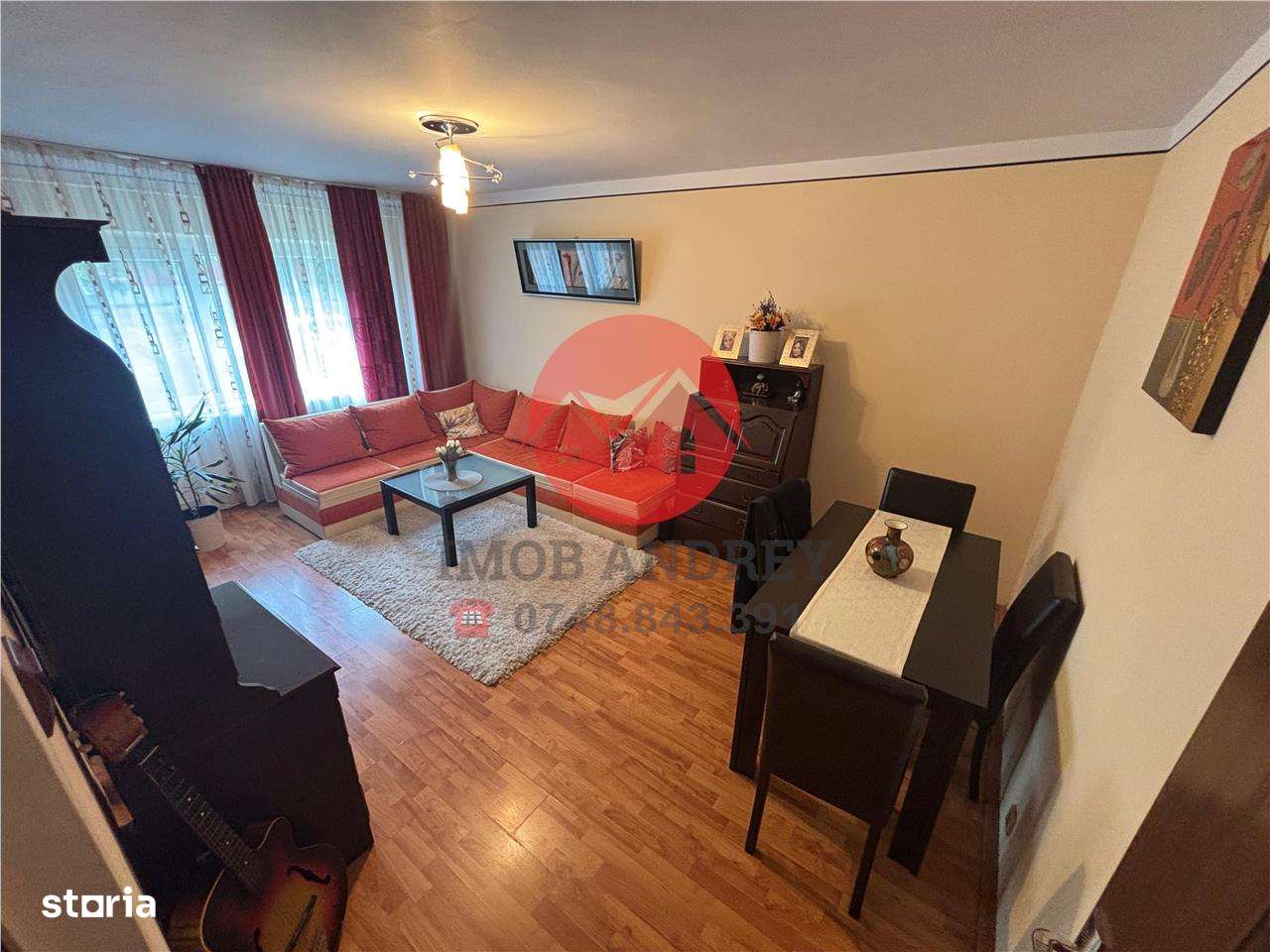 Apartament 3 camere, 71 mp, parter înalt, 2 bai, 2 balcoane - Imagine principală: 2/12