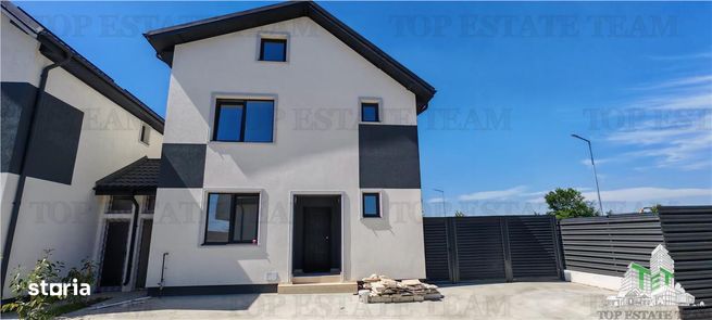 Vila 6 camere, incalzire in pardoseala, P+1+M, toate utilitatile, 240m-2