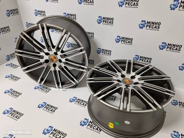 Jantes Porsche Macan Turbo em 20 (5x112) GunMetal - 5