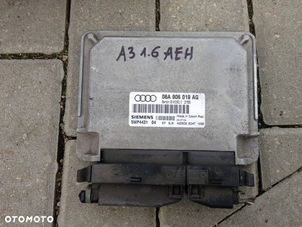 Audi A3 8L komputer silnika 06A906019AG 1,6 8V - 1