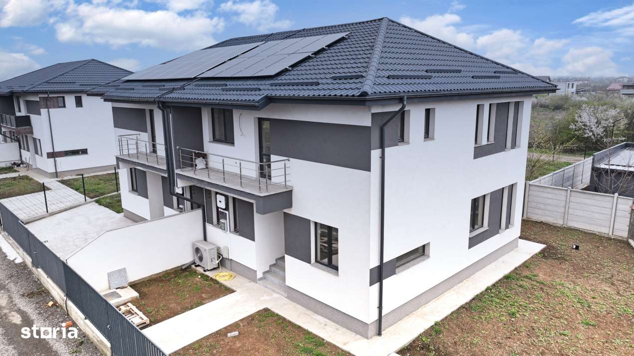 Mogosoaia | Vila P+1+Pod, 4 camere (pompa caldura +panouri fotovoltaic-1