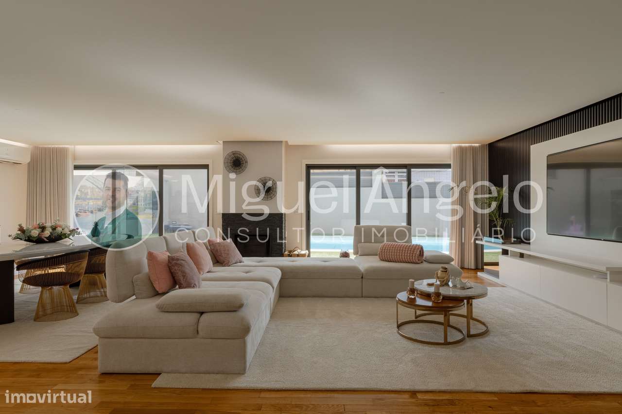 Moradia de luxo c/ piscina - pronta a habitar em Gondomar - 4 frentes - Grande imagem: 4/60