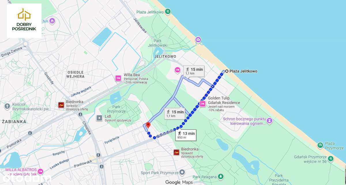 Przymorze | 9 minut pieszo do plaży | Inwestycja - Pełny obrazek: 4/15