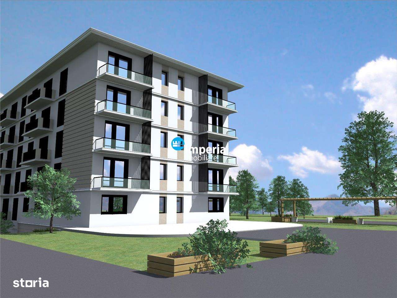 Apartament 2 cam OS, 43 mp etaj intermediar zona Bucium - Visan - Imagine principală: 3/4