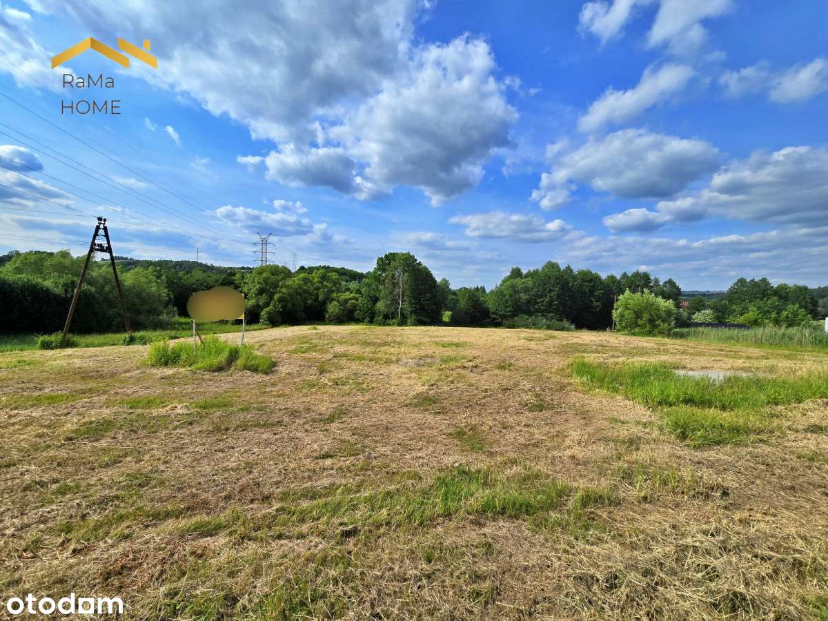 Działka usługowa 7000m2 , wjazd z drogi powiatowej-4