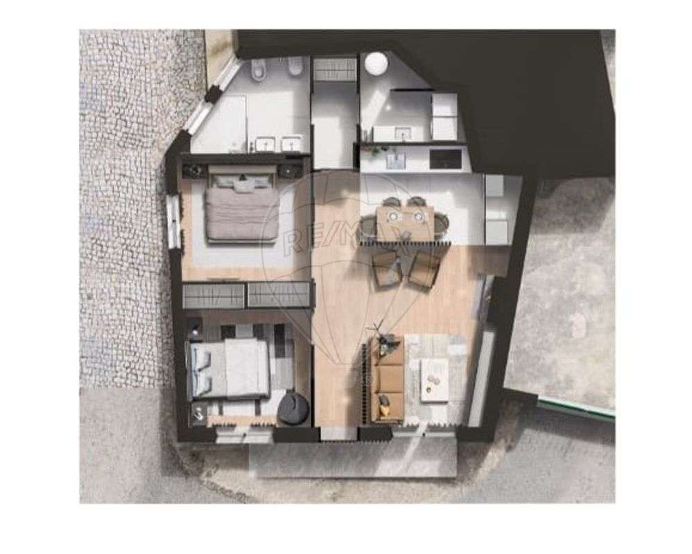 Moradia T2 para venda - Grande imagem: 2/14