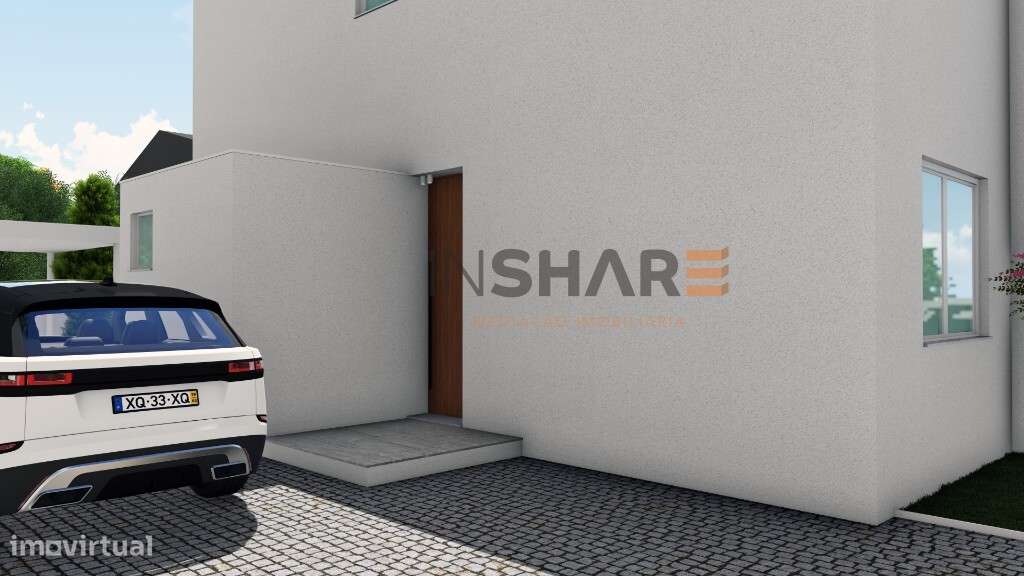 Moradia T3  Individual c/  Escritório – Palmeira, Braga-2