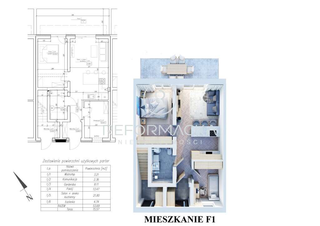 Mieszkanie – Rzeszów - Widok 2