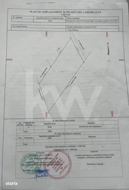 Teren intravilan – Valea Lunga, 3.600 mp • Vedere panoramica spre - Imagine principală: 5/9