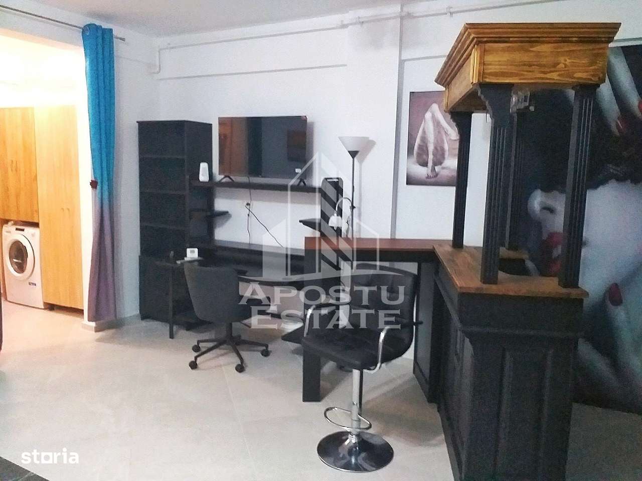 Garsoniera tip studio,  centrala proprie, zona Braytim - Imagine principală: 5/10