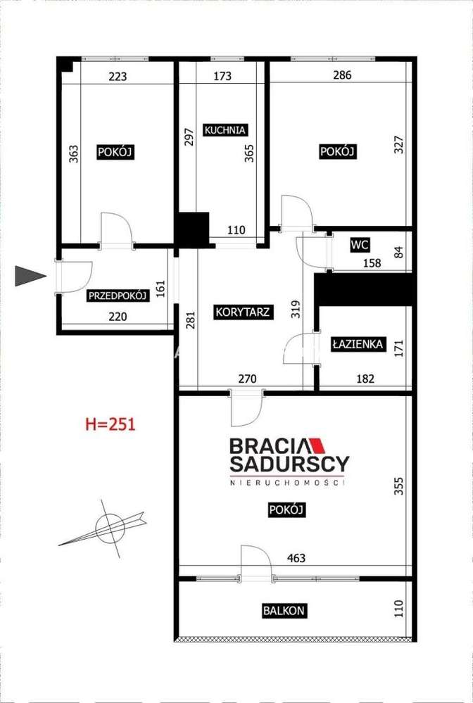 Mieszkanie, 55,70 m², Kraków - Pełny obrazek: 3/20