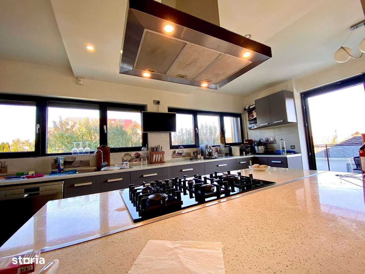 Vila cu piscina 300 mp+ 1200 mp teren-11