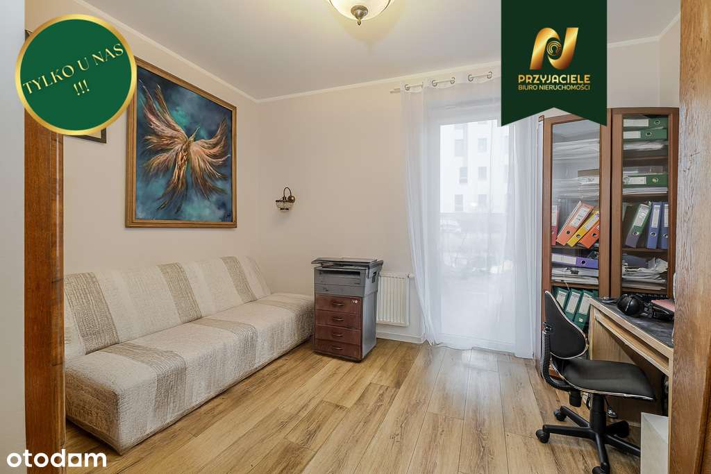 2 pokoje ogród miejsce naziemne za szlabanem ! - Pełny obrazek: 5/18