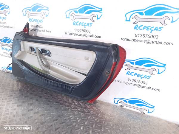 PORTA PORTAS FRENTE FRONTAL DIREITA MERCEDES BENZ CLASS SLK R170 A1707200205 1707200205 FECHO ELEVADOR MOTOR PUXADOR VIDRO RETROVISOR RETROVISORES - 7