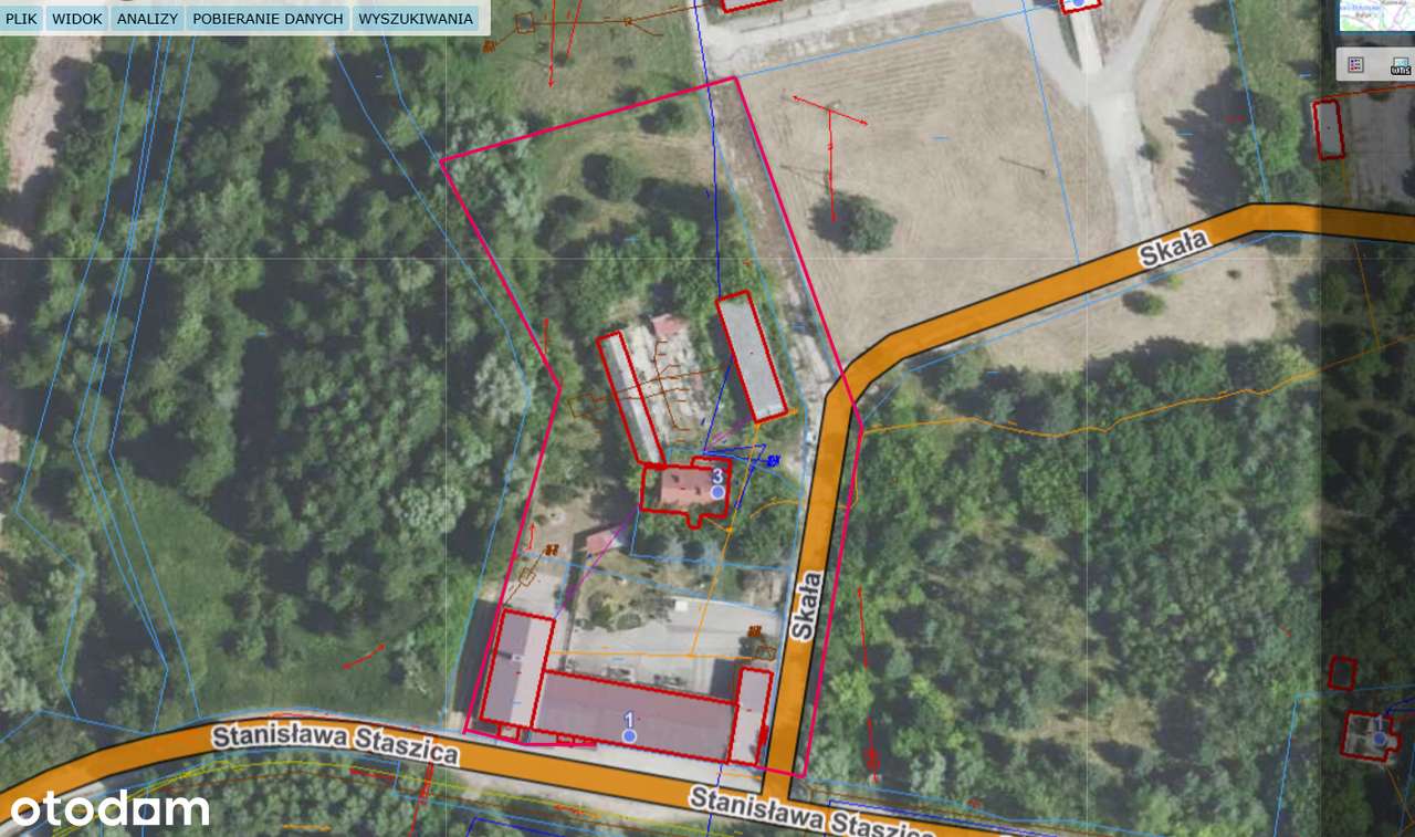OBIEKT HANDLOWO-USŁUGOWY O POW.969M2+BUD. GOSP\DZIAŁKA 8266M2\ĆMIELÓW-18