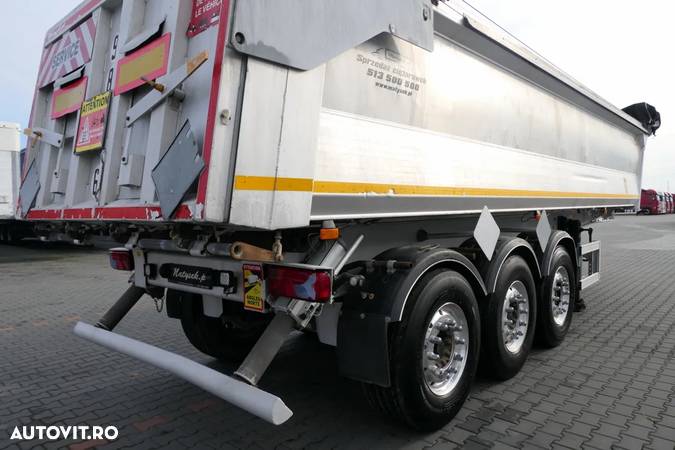 Benalu CAMION BASCULANTE - 27 M3 / TOT ALUMINIU / AXIE ELEVABILĂ 2X - 15