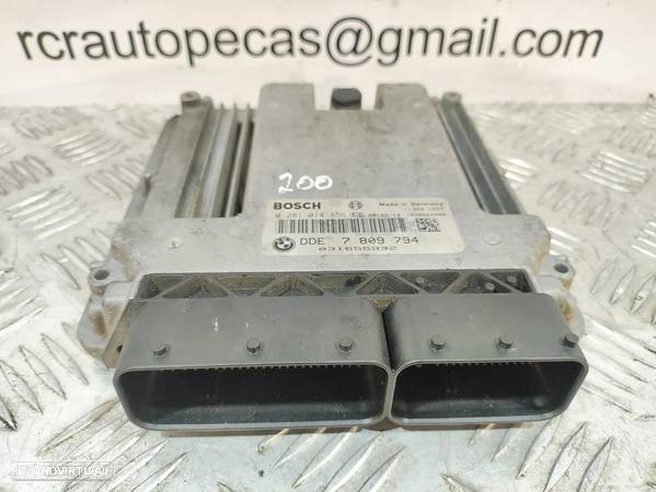 CENTRALINA ECU MOTOR MINI COOPER R55 CLUBMAN 1.6D 109CV 9HZ DDE7809794 R56 BOSCH 0281014856 - 4