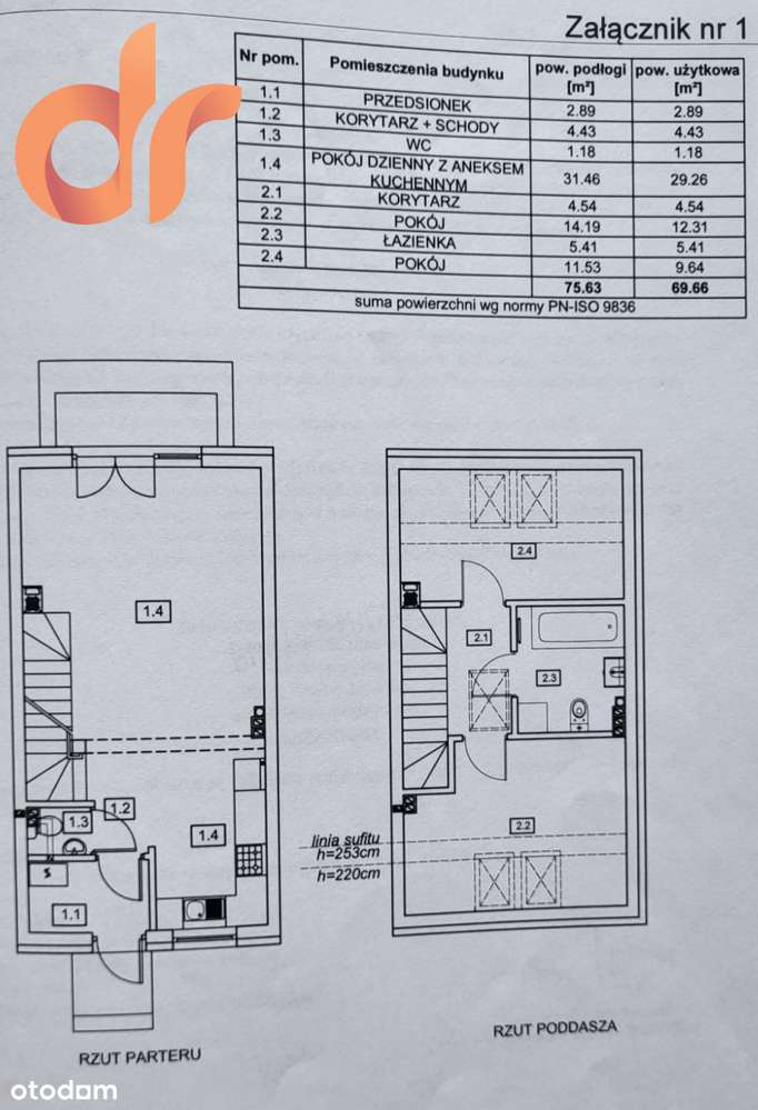Banino dom w zabudowie szeregowej dl - Pełny obrazek: 2/20