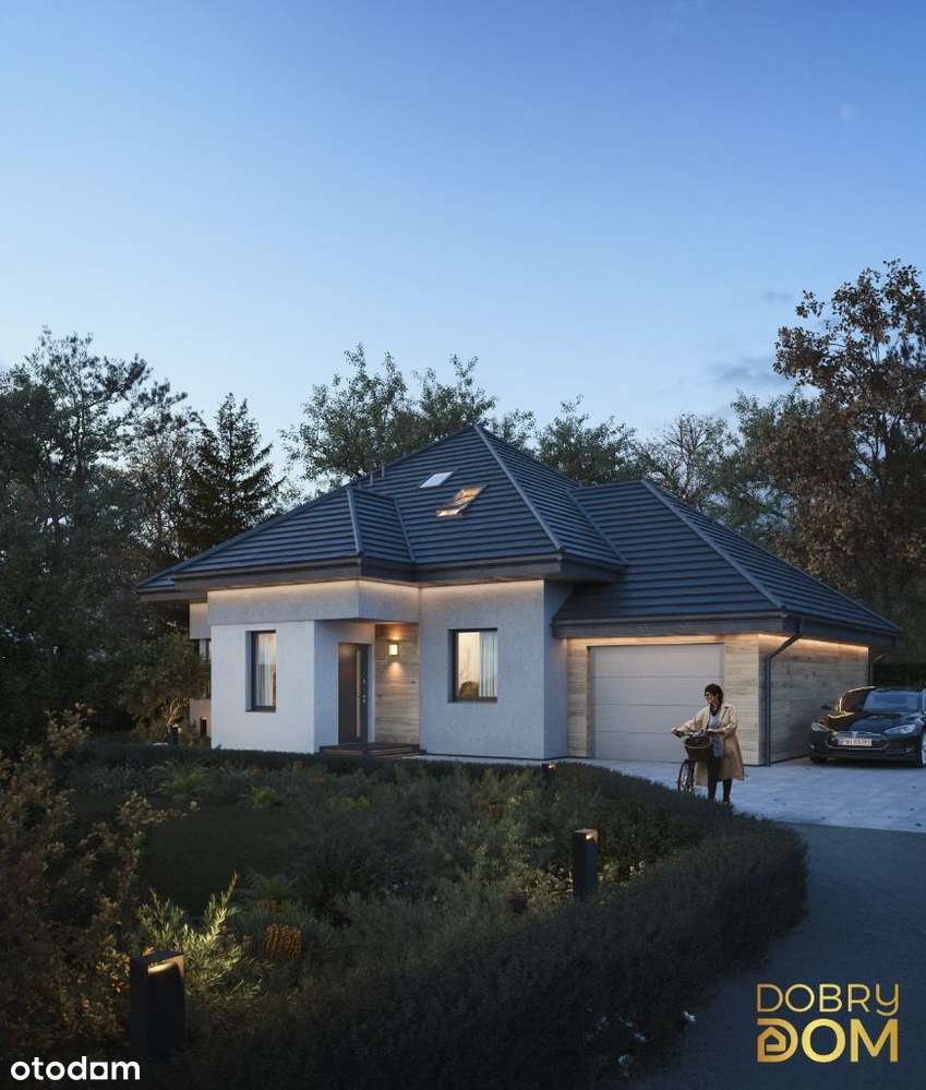 Piękny Dom DIAMENT E-  garaż, spokojna okolica - BEZ PCC i PROWIZJI !-5