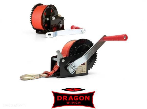 WYCIĄGARKA RĘCZNA DRAGON WINCH DWK16 PASOWA 725kg - 1