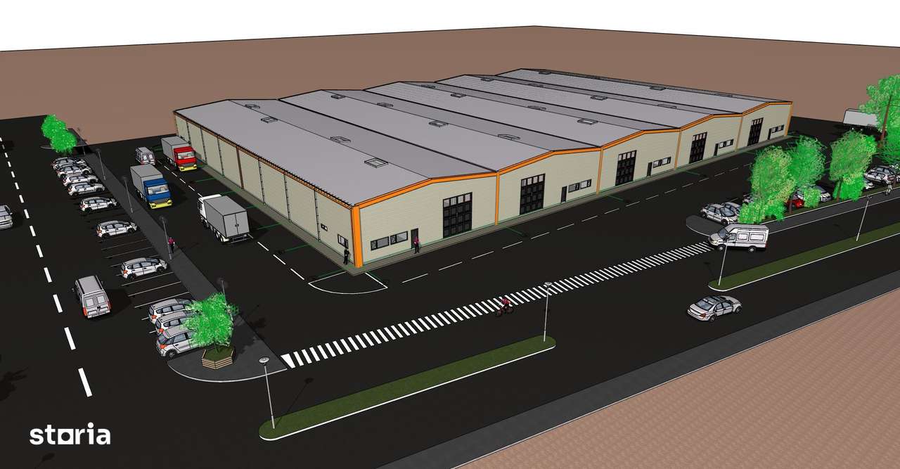 VANZARE SPATIU INDUSTRIAL NOU 4320 MP/ PARC INDUSTRIAL PREJMER - Imagine principală: 2/6