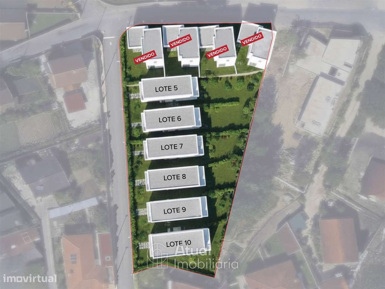 Lote de Terreno  Venda em Vizela (Santo Adrião),Vizela - Grande imagem: 4/4