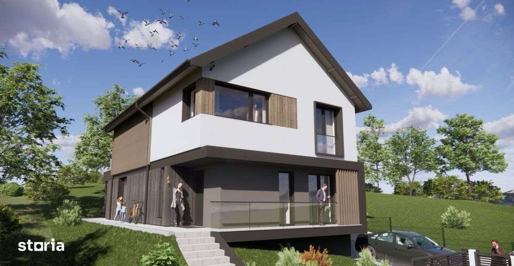 Casa Individuala in Chinteni 700mp teren zona str Crangului - Imagine principală: 3/6