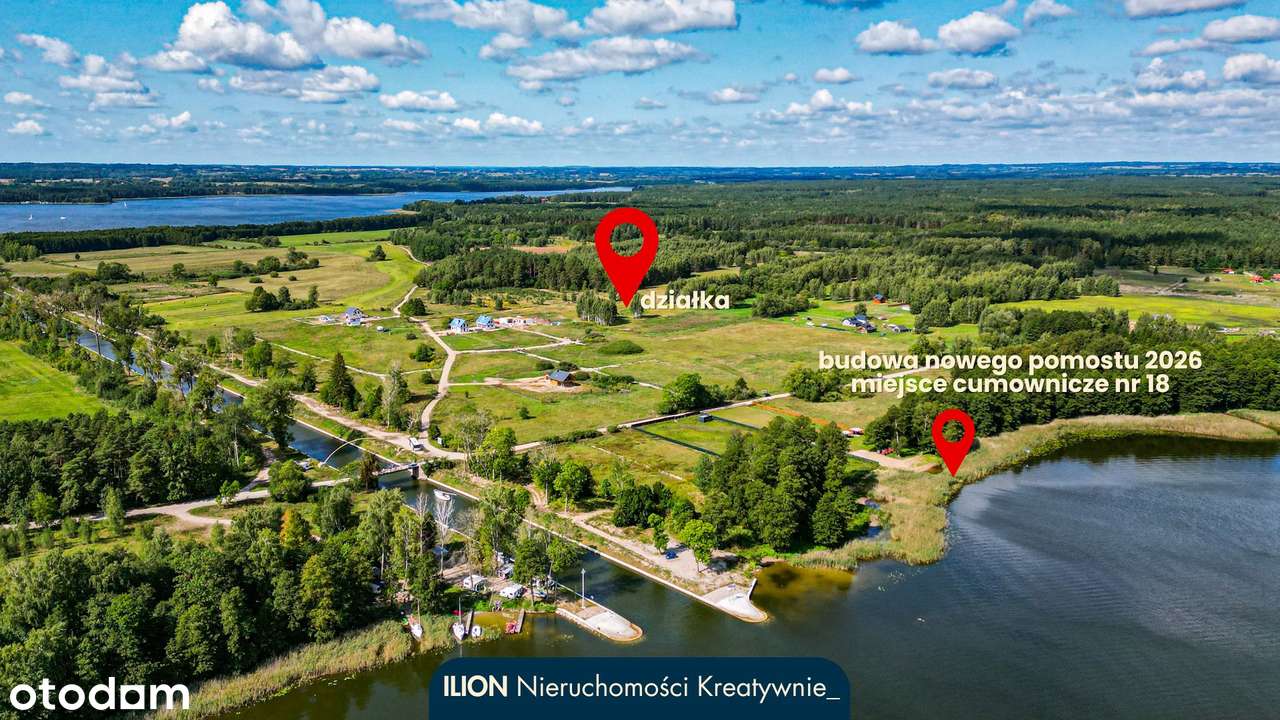 Działka budowlana z miejscem cumowniczym | prąd, woda, kanalizacja-7